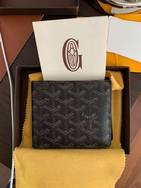 goyard used|goyard card holder.